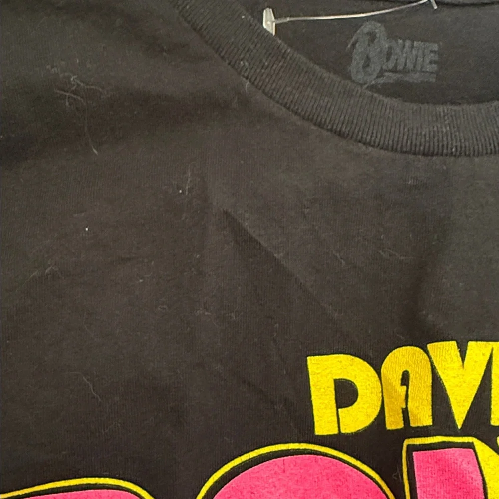 Merch Traffic Size 2X David Bowie Cotton Graphic T-Shirt in Black from Nordstrom - Picture 12 of 12